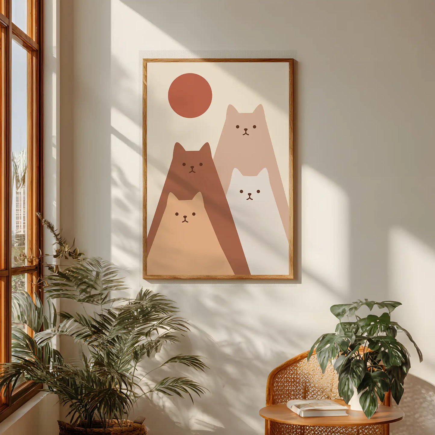 Moonlit Gaze – Beige