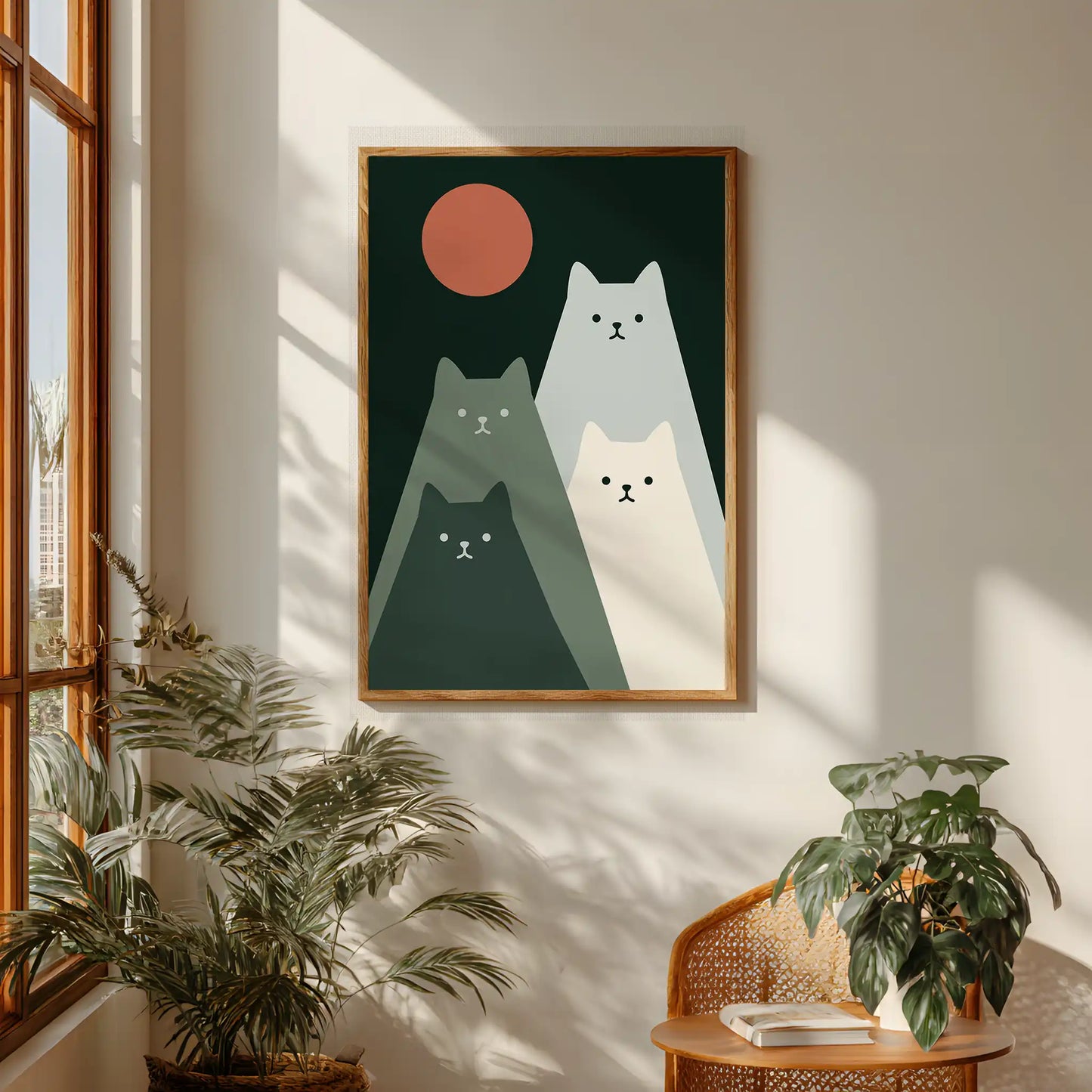 Moonlit Gaze – Green