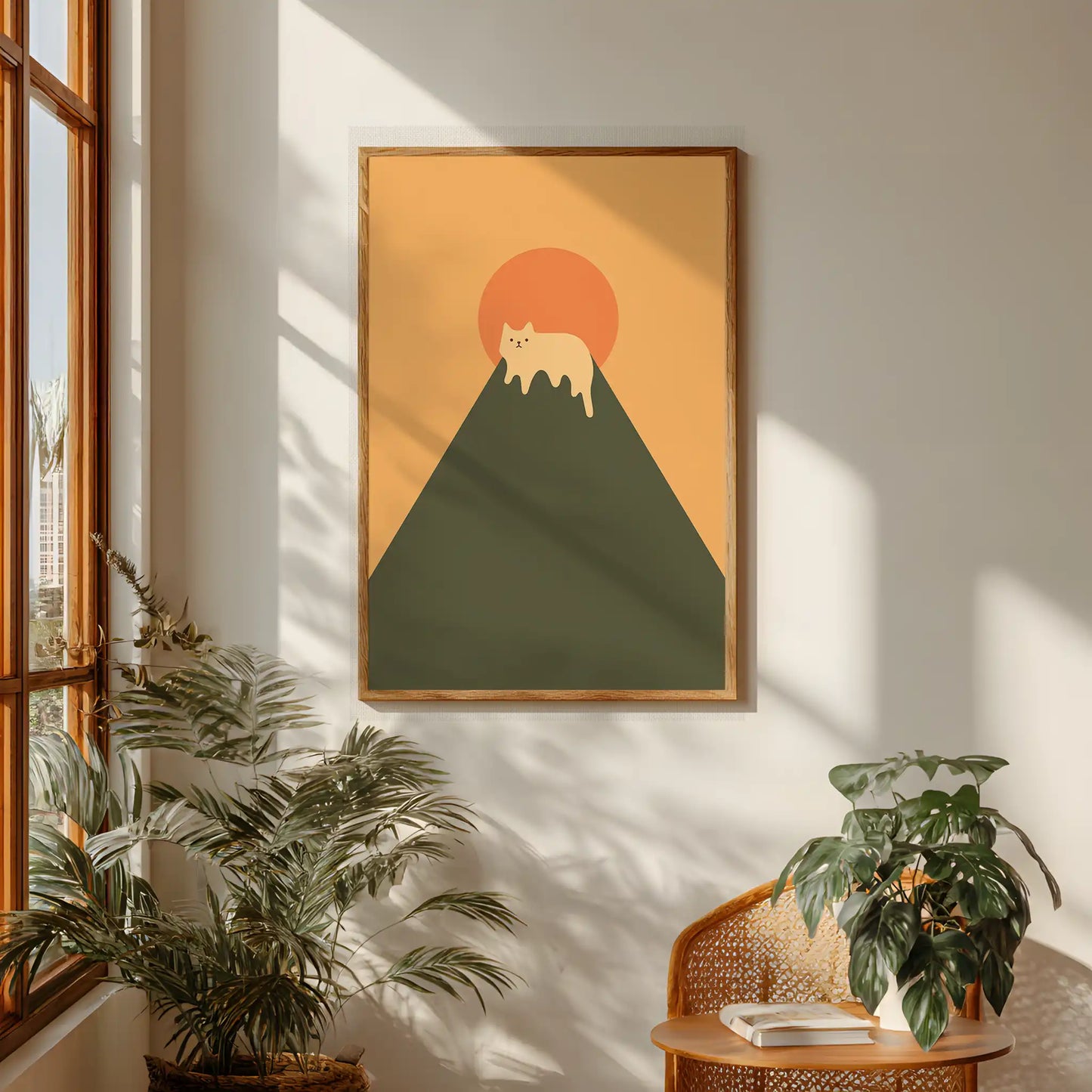 Mount Meow – Yellow and Green