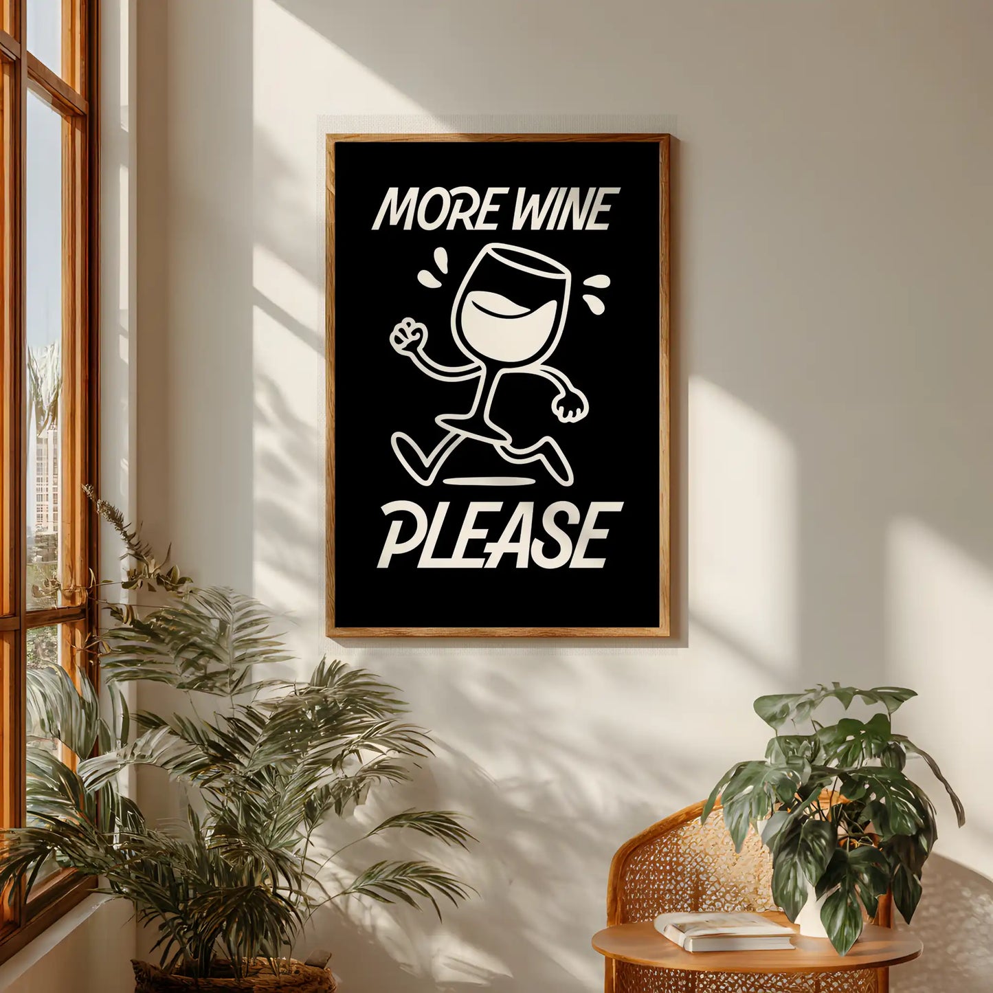 More Wine Please – Black