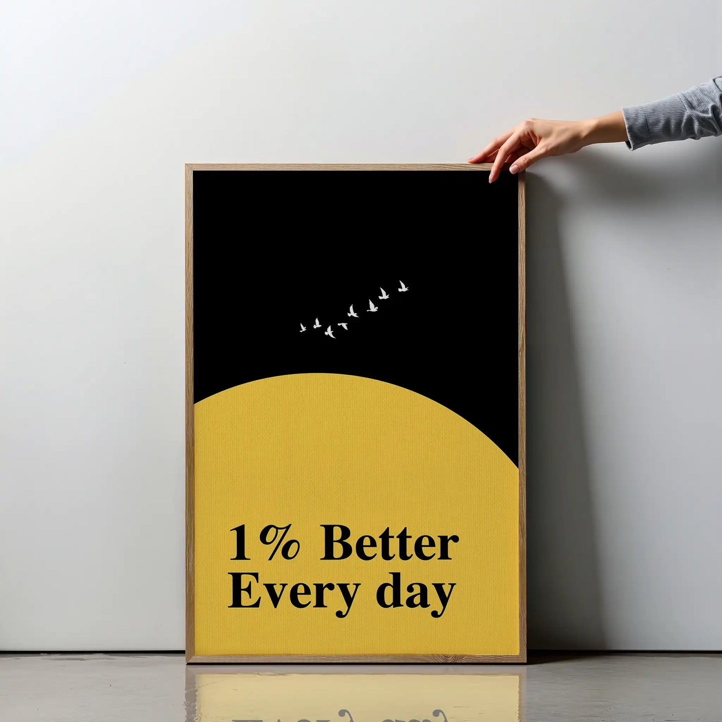 One Percent Better – Black