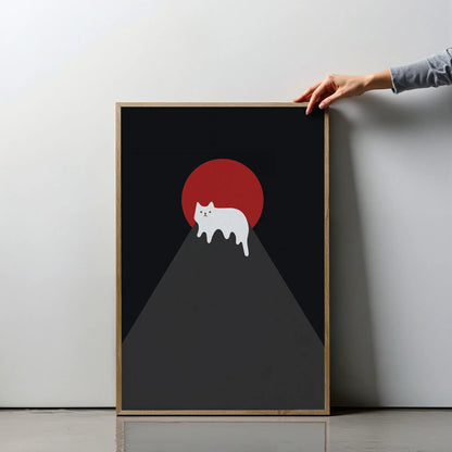 Mount Meow – Black and Red