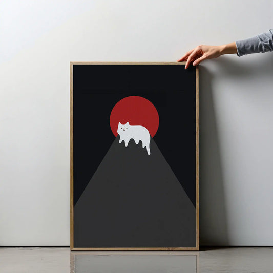 Mount Meow – Black and Red