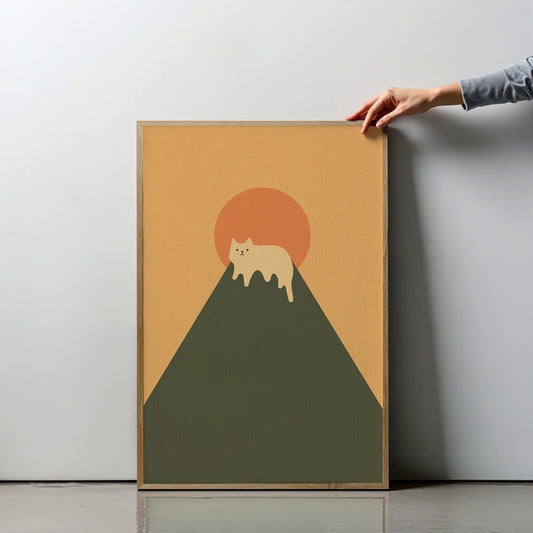 Mount Meow – Yellow and Green