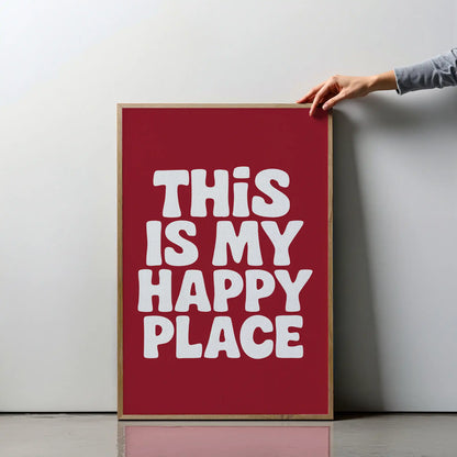 Happy Place – Crimson