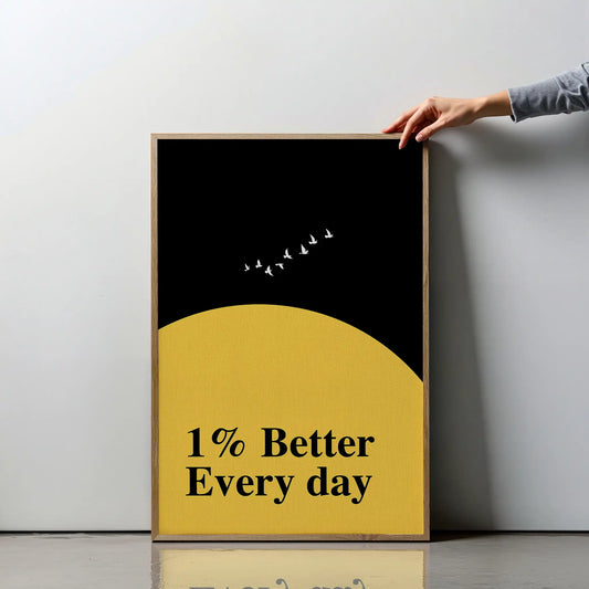 One Percent Better – Black