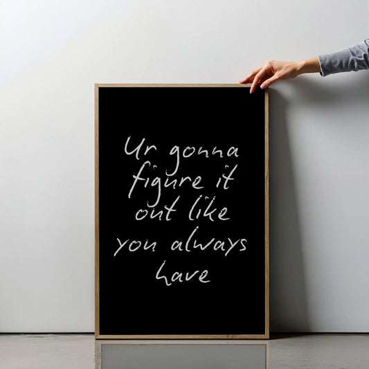 You’ll Figure It Out – Black